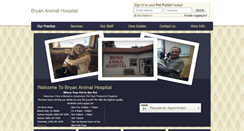 Desktop Screenshot of bryananimalhospital.com